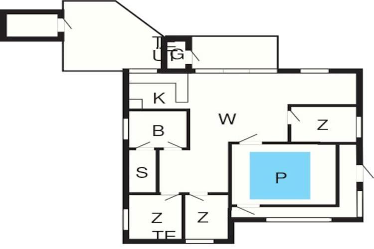 7 Person Holiday Home In Rsted Kare Dış mekan fotoğraf